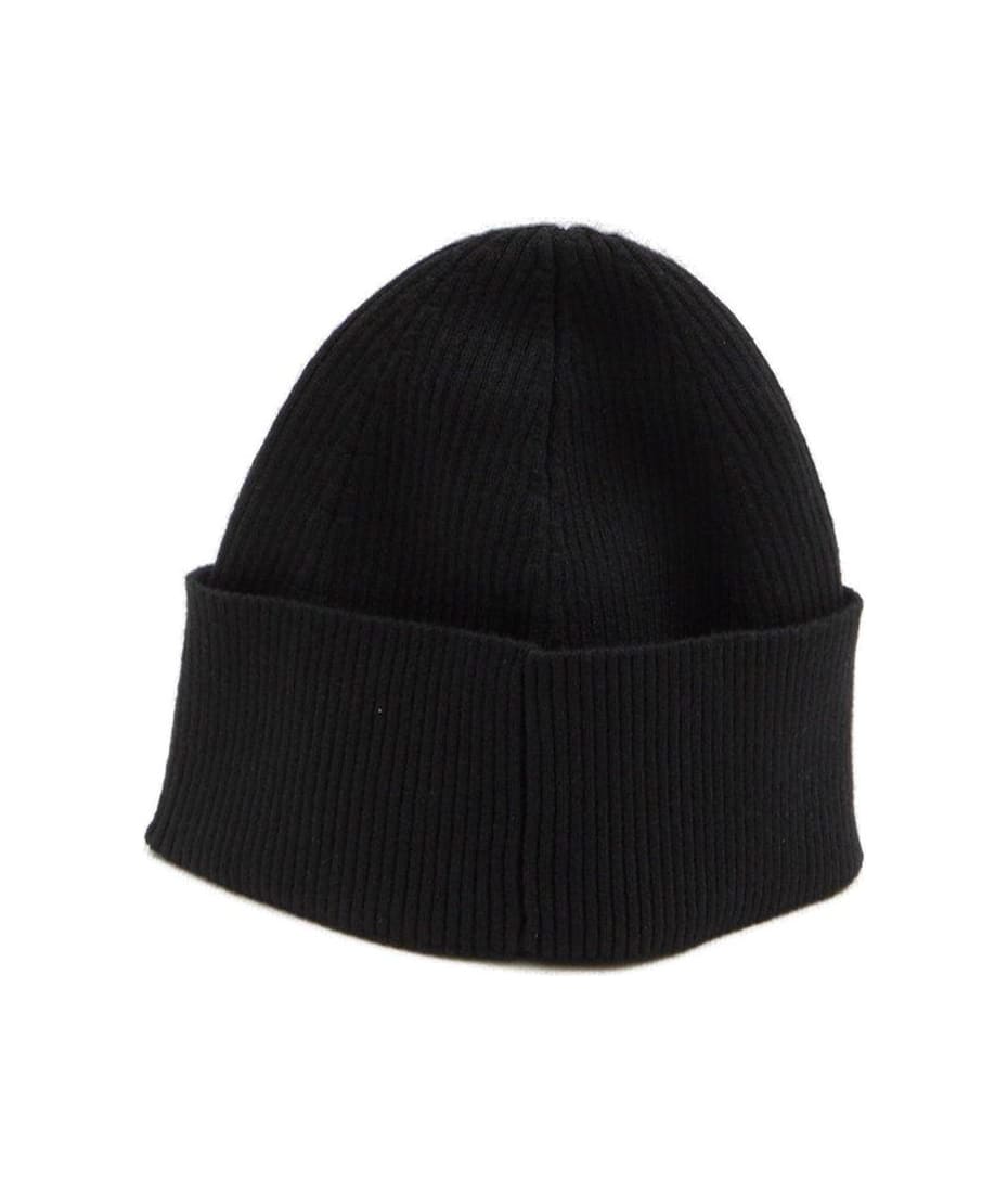 ★Saint Laurent★ロゴ パッチ ビーニー Saint Laurent(サンローラン) ニットキャップ・ビーニー(メンズ
