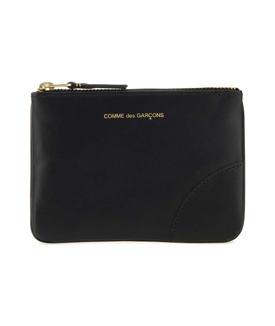 COMME des GARÇONS black coincase Comme des Garçons Black Leather Coin Case | italist, ALWAYS