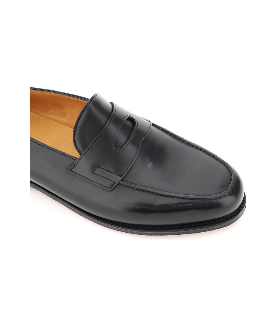 John Lobb Lopez Leather Loafers | italist