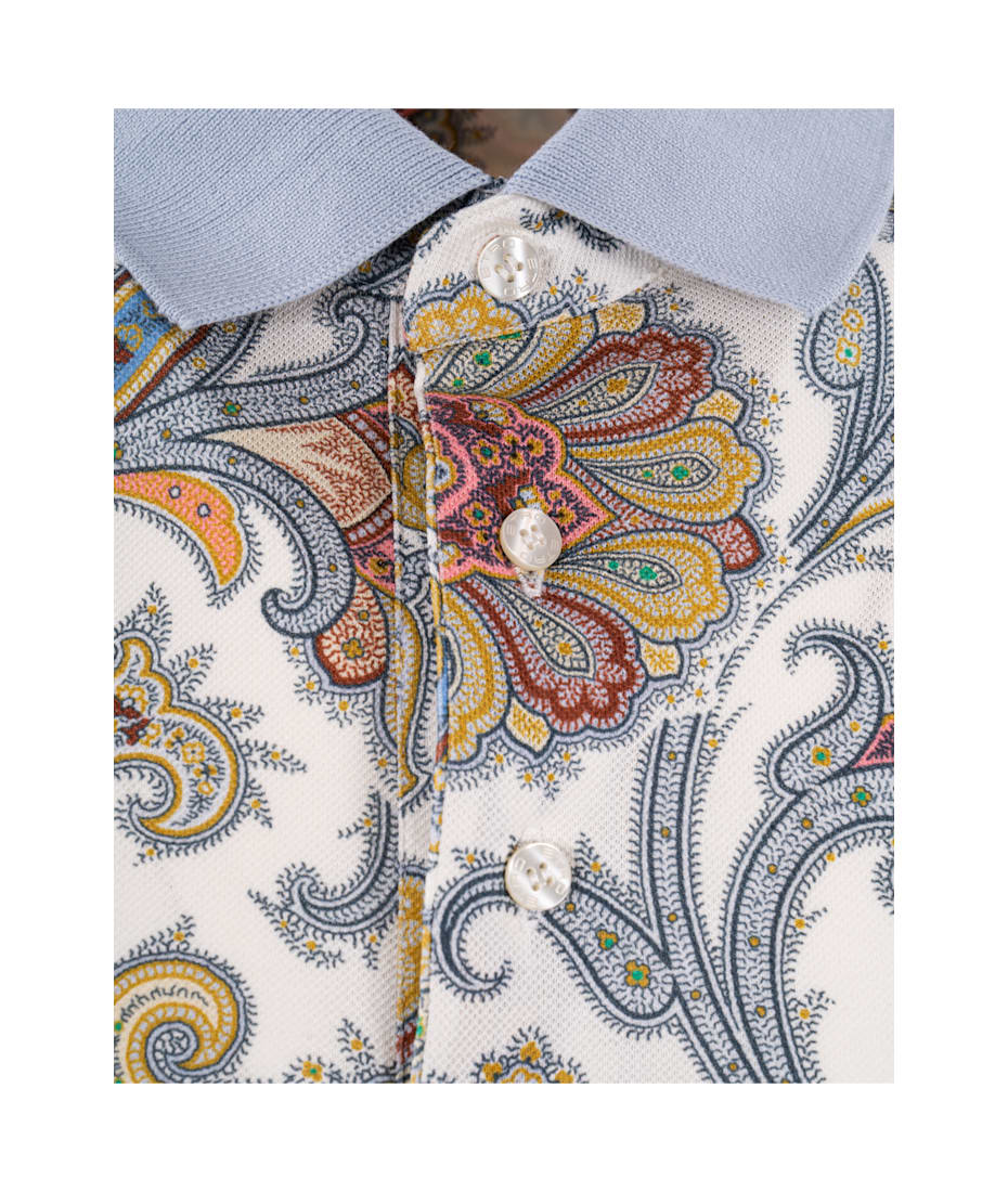 Etro Graphic Printed Polo Shirt | italist