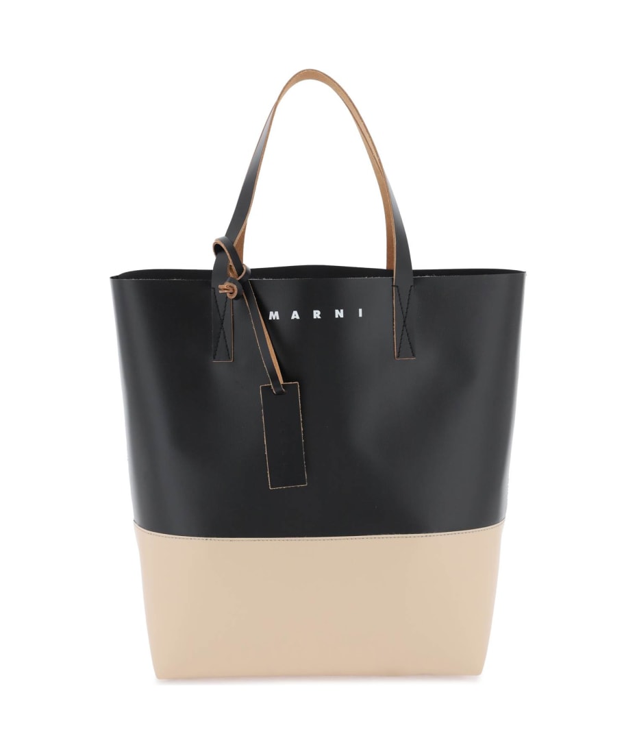 Tribeca shopping bag in blue and black | Marni