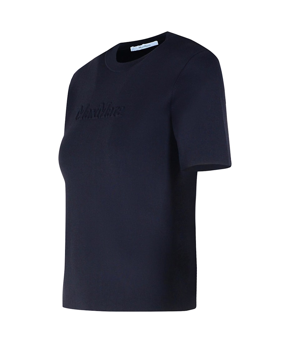 Tシャツ・カットソー Max Mara SEGALE VISCOSE T-SHIRT Max Mara 'segale' Black Viscose Blend T-shirt | italist