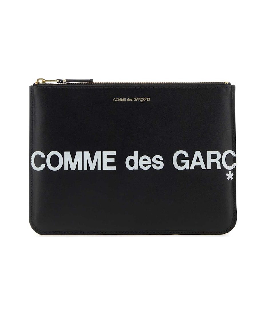 Comme des Garçons Black Leather Pouch | italist