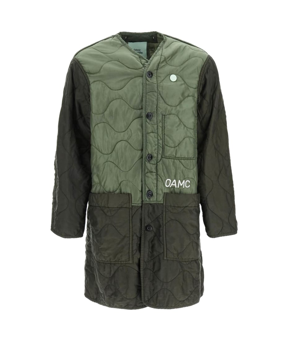 OAMC Quilted Midi Liner Jacket | italist