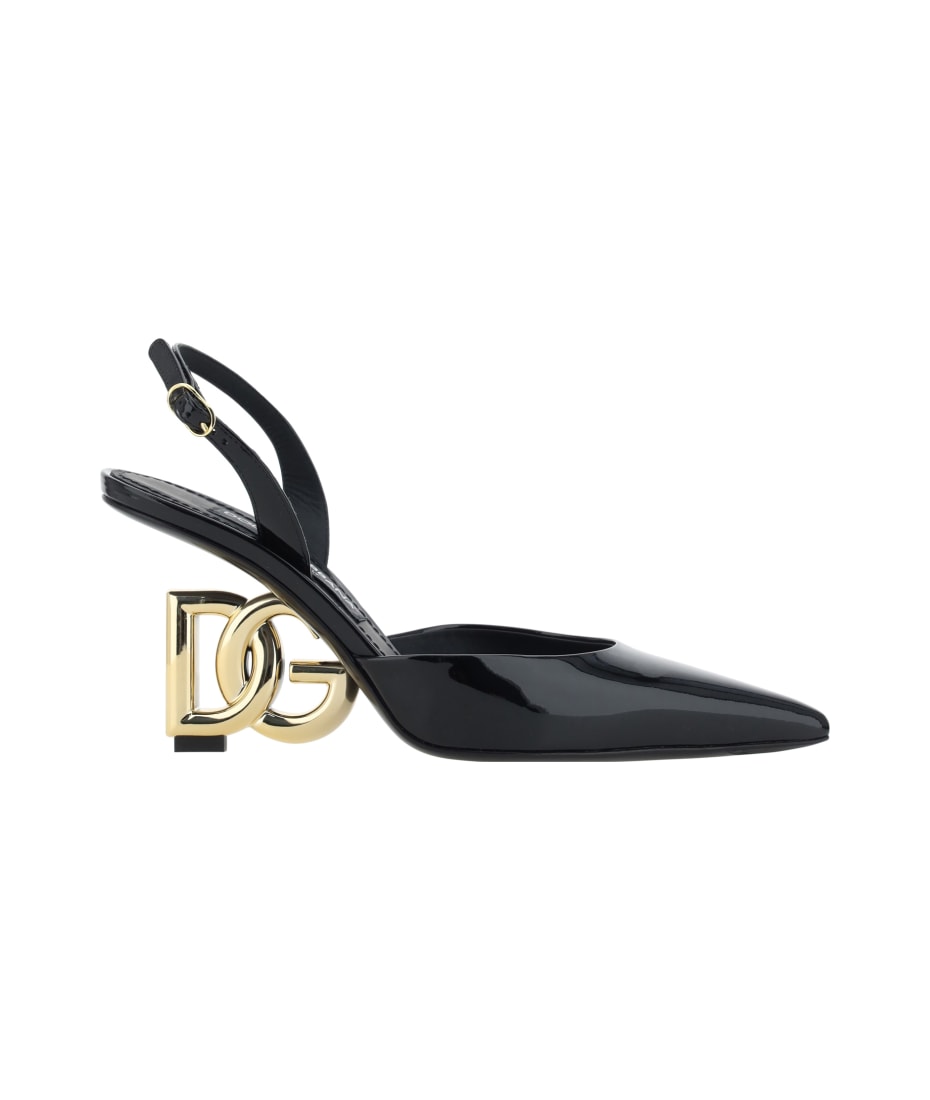 パンプス Dolce & Gabbana Slingbacks With `Dg` Logo Dolce & Gabbana Dg Logo Slingback | italist