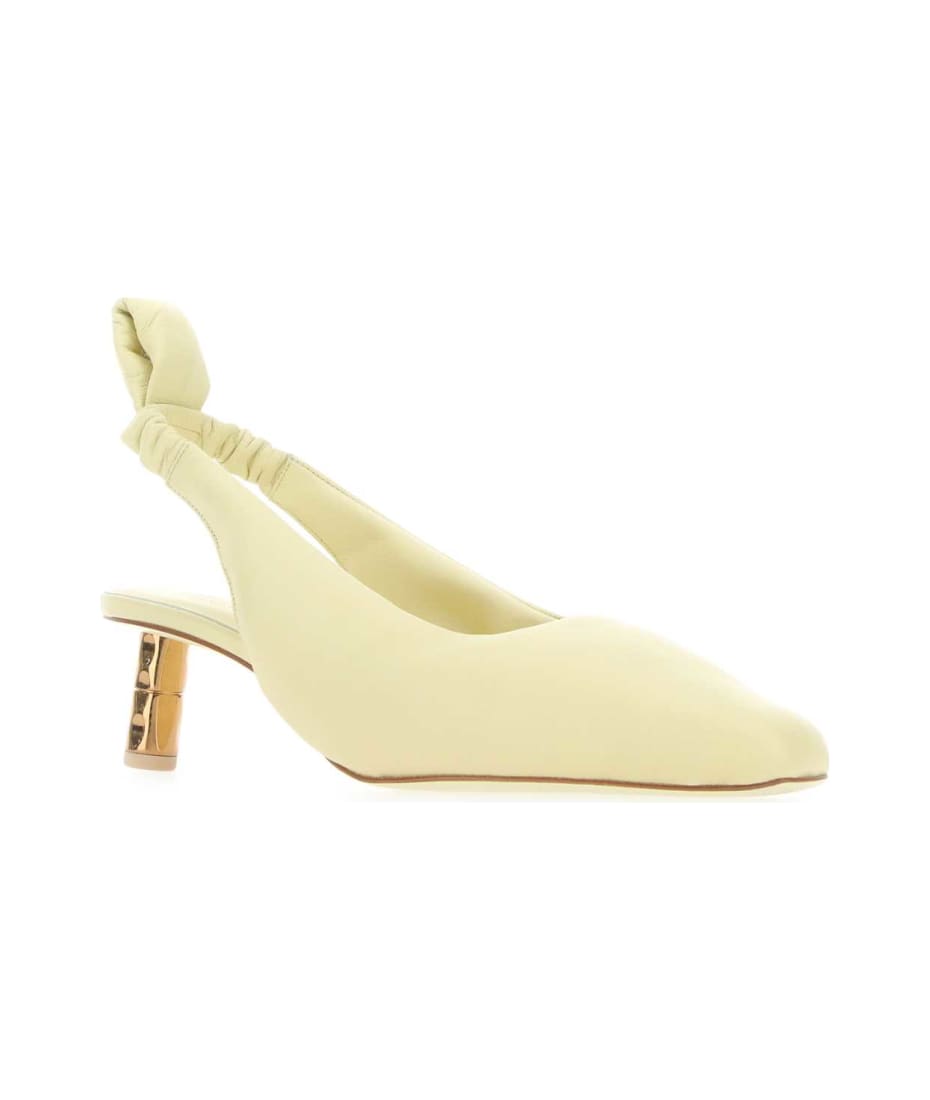 サンダル・ミュール BOYY Pastel yellow nappa leather Puffy pumps BOYY Pastel Yellow Nappa Leather Puffy Pumps | italist