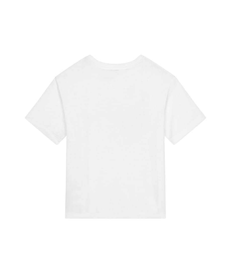 Кофта свитшот polo ralph lauren 100% шерсть мериноса T Shirt Manica Corta - Bianco Ottico