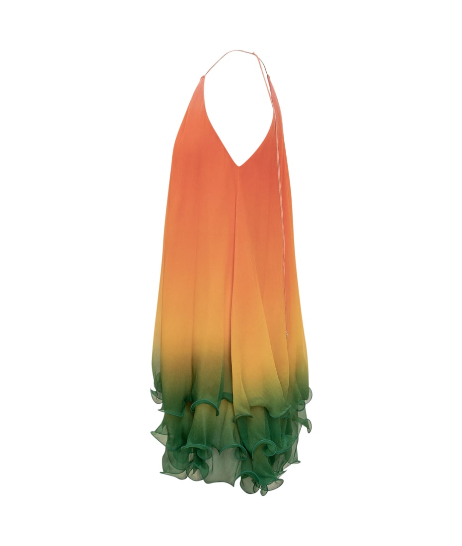 Casablanca Rainbow Gradient Cocktail Dress | italist, ALWAYS LIKE A SALE