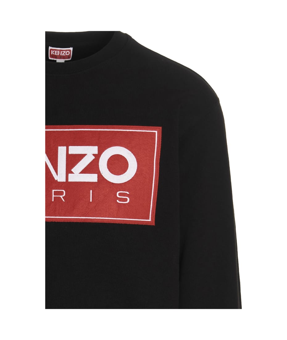 Kenzo 'box Logo' Sweatshirt - Black  
