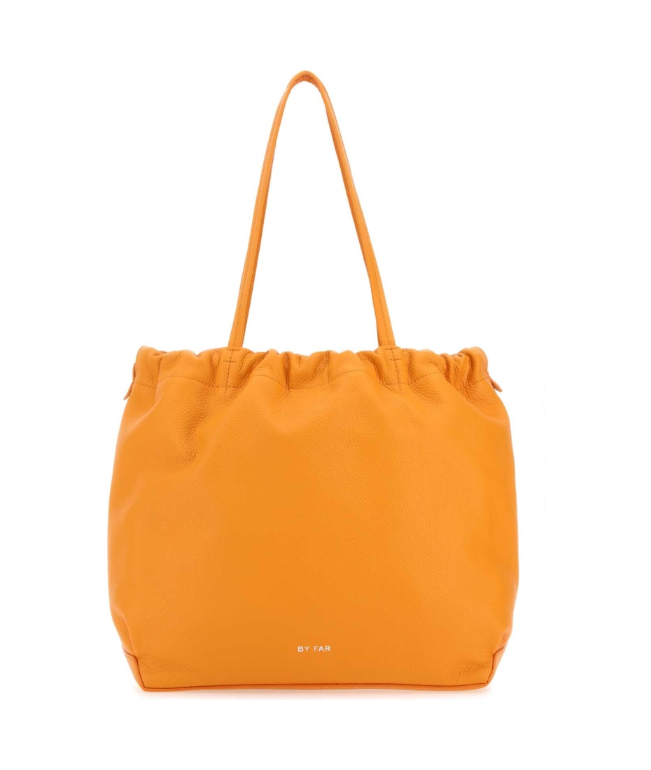 トートバッグ BY FAR Orange Nappa Leather Oslo Shopping Bag BY FAR Orange Nappa Leather Oslo Shopping Bag | italist