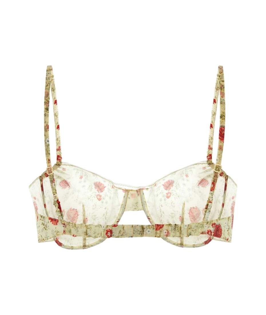 Tシャツ・カットソー PRADA Printed Nylonette Crop-Top Prada Printed Nylonette Crop-top | italist