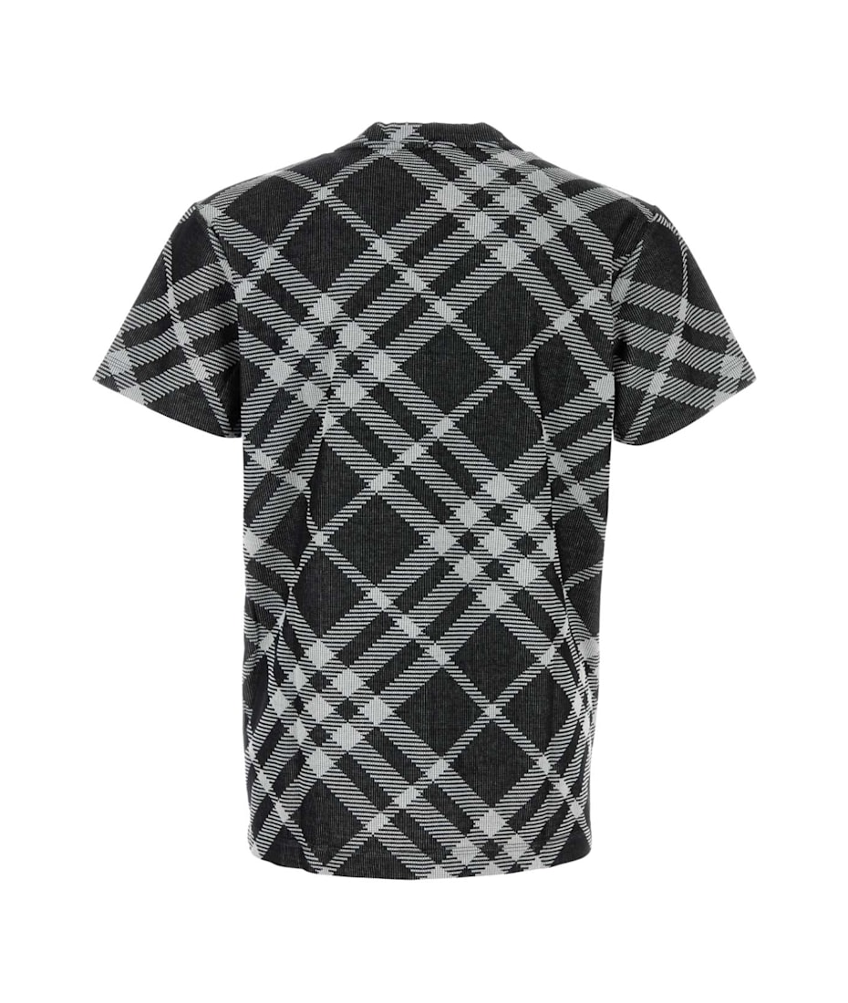 Burberry Printed Stretch Cotton Blend T-shirt | italist