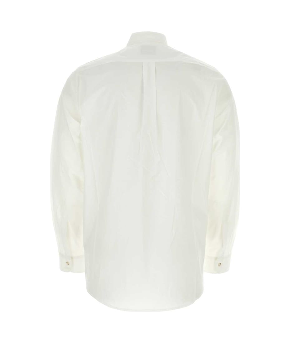 Tシャツ・カットソー nanushka White poplin Kabel shirt (NM23RSSH01100 WHITE) Nanushka White Poplin Kabel Shirt | italist