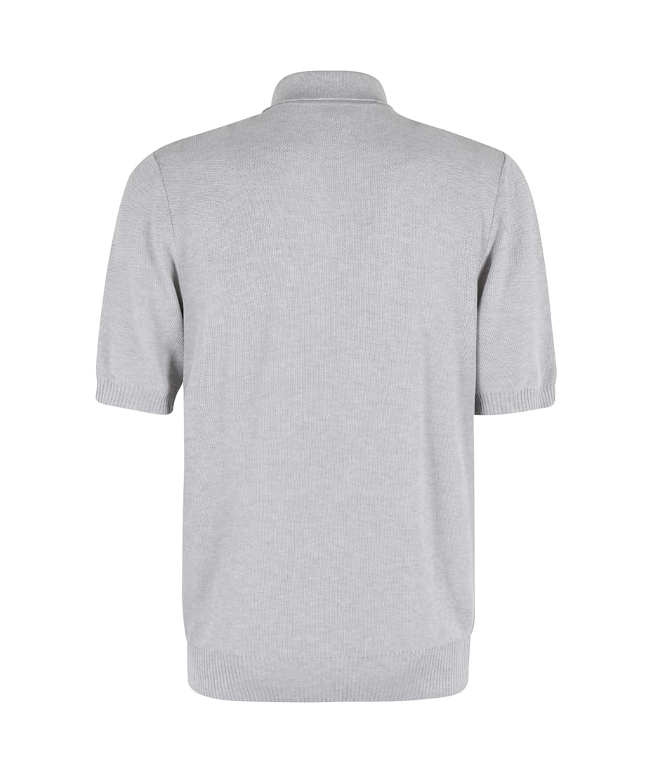 美品 eleventy イレヴンティ イタリア製 定価¥55,000程 定番ポロ Eleventy Polo Mezza Zip | italist