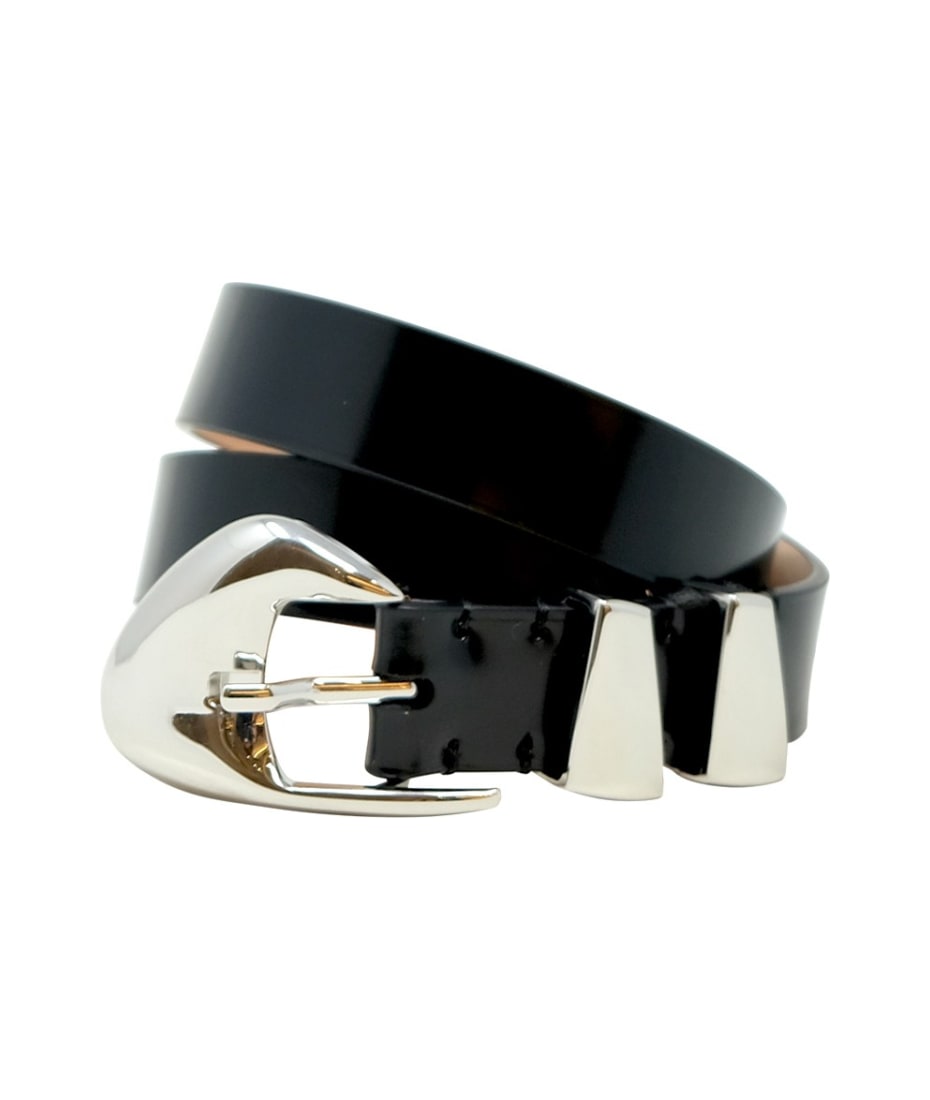 小物 long fur belt BLK Kallyn Wide Exotic Fur Belt | Charlies Leather