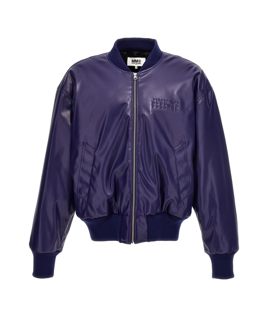 MM6 Maison Margiela Logo Bomber Jacket | italist