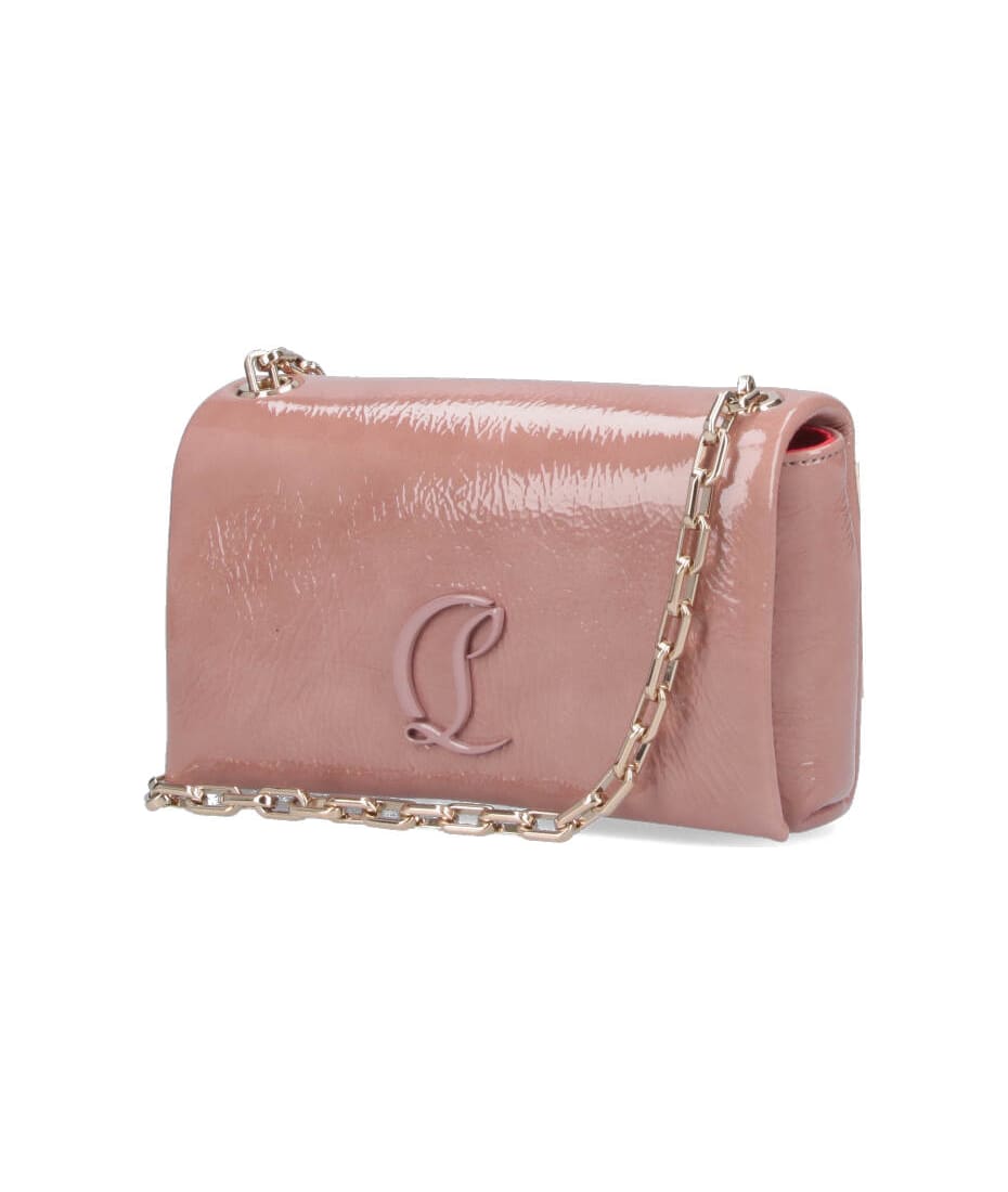 ショルダーバッグ・ポシェット Christian Louboutin 'Loubi54' crossbody bag (3255017 E747) Loubi54 ベージュ カーフレザー - Bags - Women - Christian