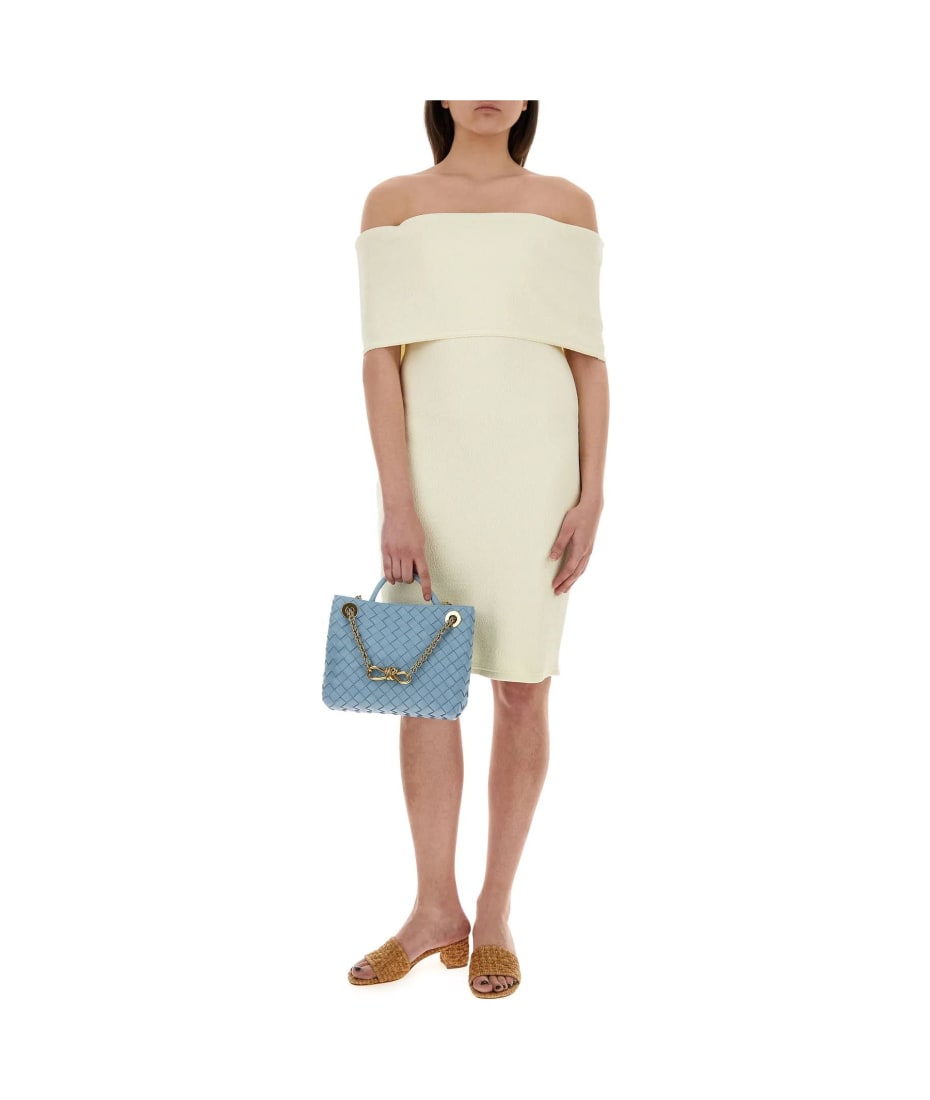 【関税&送料込】Bottega Veneta Crema Tech Nylon Dress Bottega Veneta Crema Tech Nylon Dress | italist
