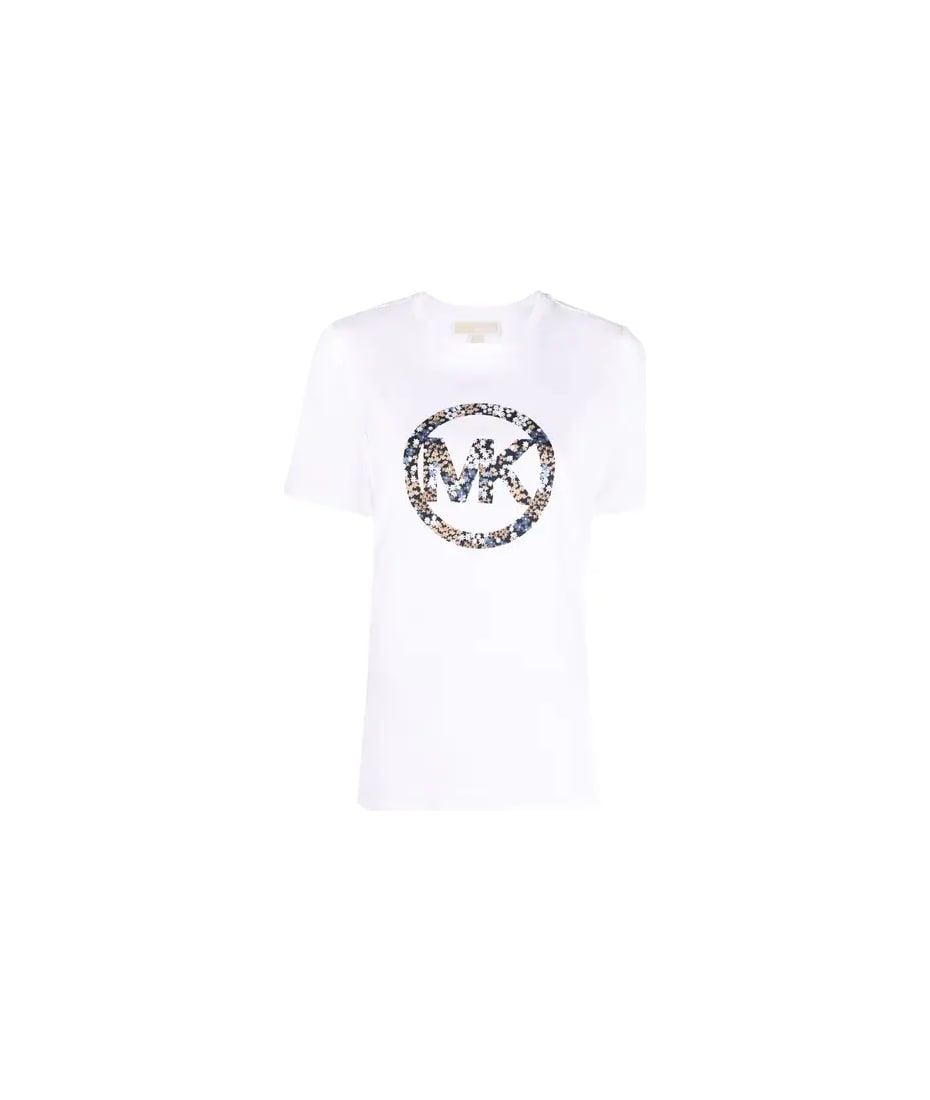 Michael Kors Collection Circle Logo Tee | italist, ALWAYS LIKE A SALE