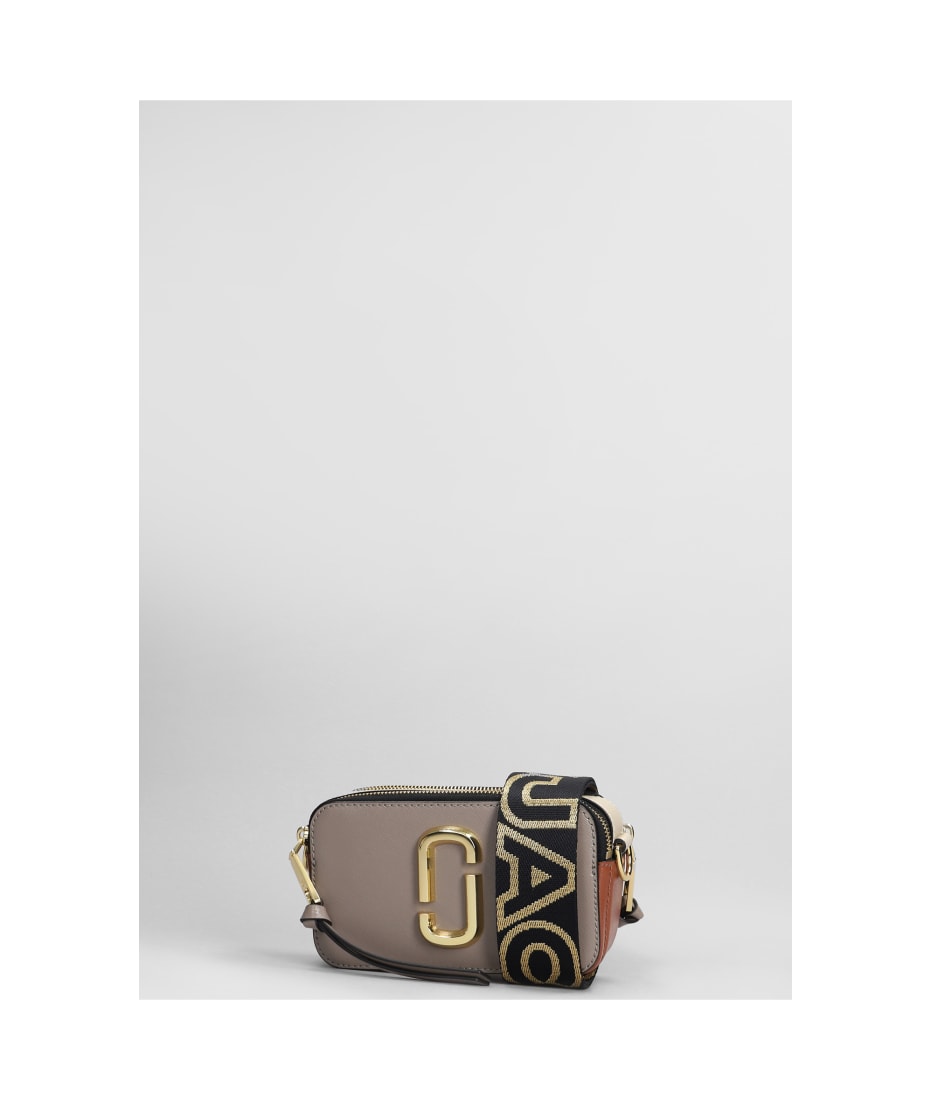 Marc Jacobs The Snapshot Shoulder Bag In Taupe Leather italist ALWAYS LIKE A SALE