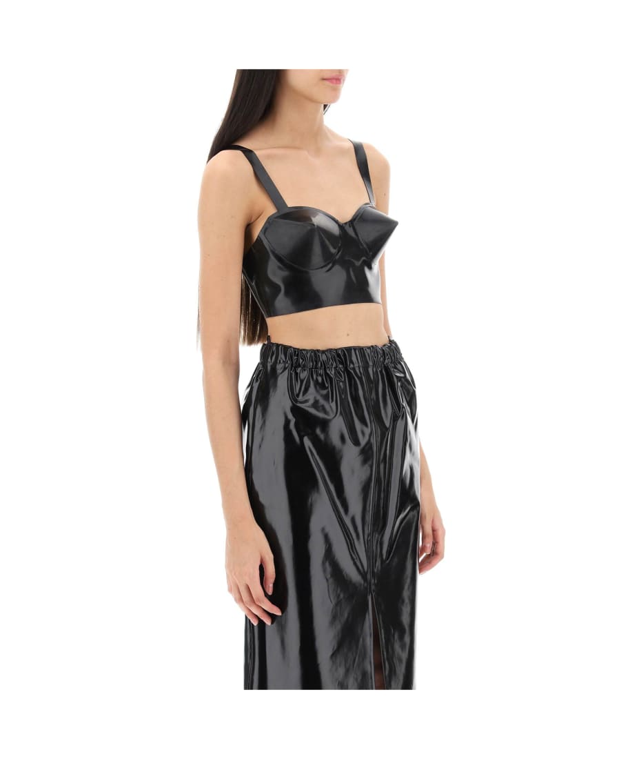 【送料&関税込】Maison Margiela Latex Top With Bullet Cups Maison Margiela Latex Top With Bullet Cups | italist, ALWAYS