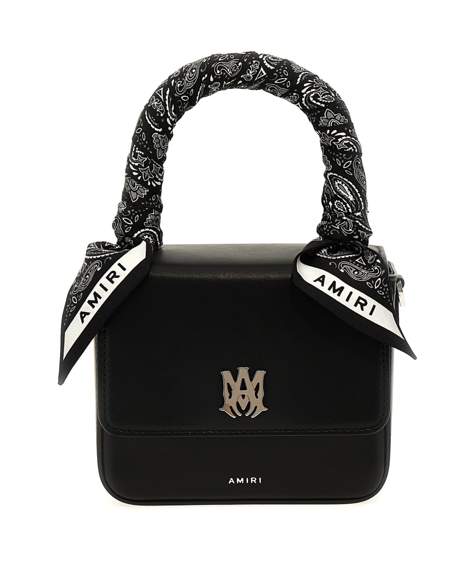 OFF-WHITE Jitney 0.5 printed embellished leather shoulder bag