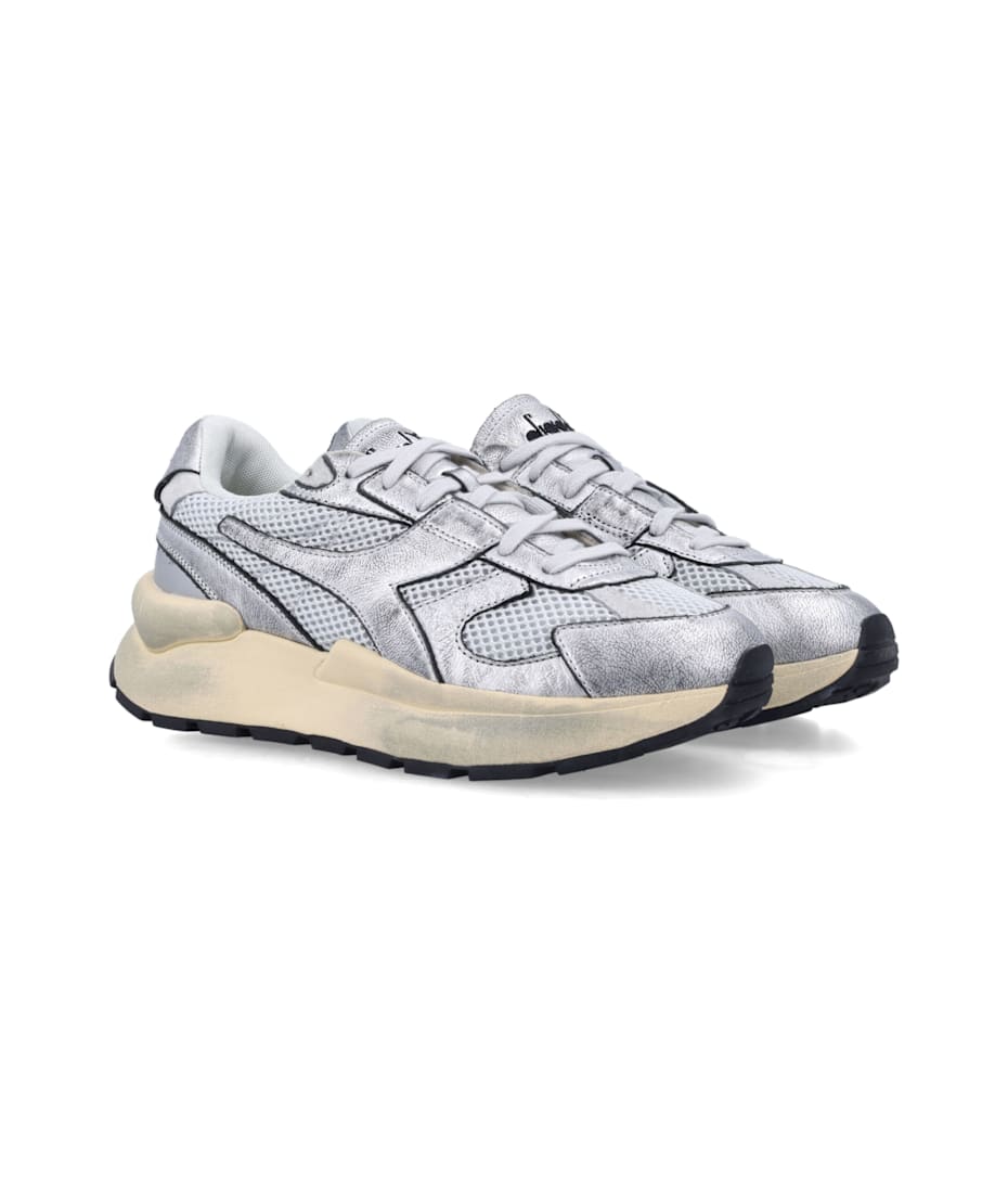 Diadora Heritage Mercury Elite Silver Used Wn italist, ALWAYS