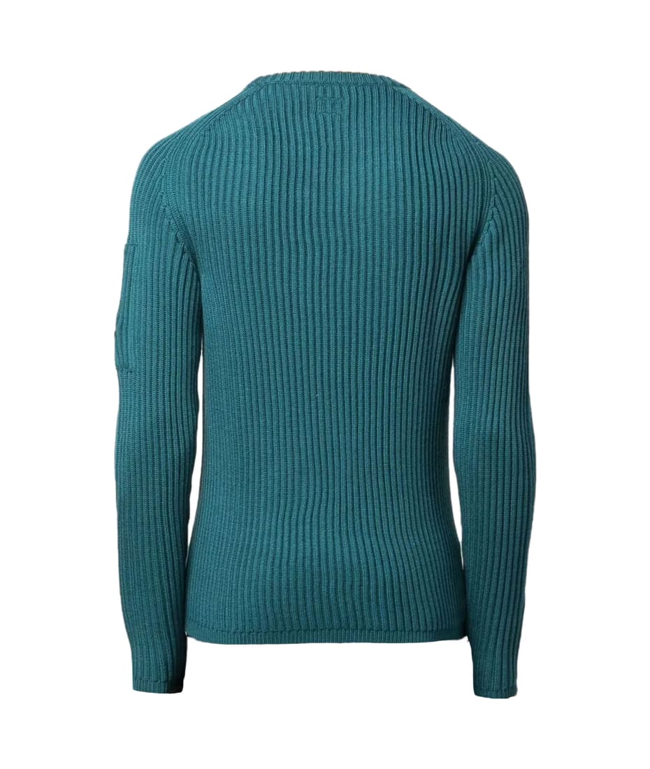 Green Wool Blend Jumper