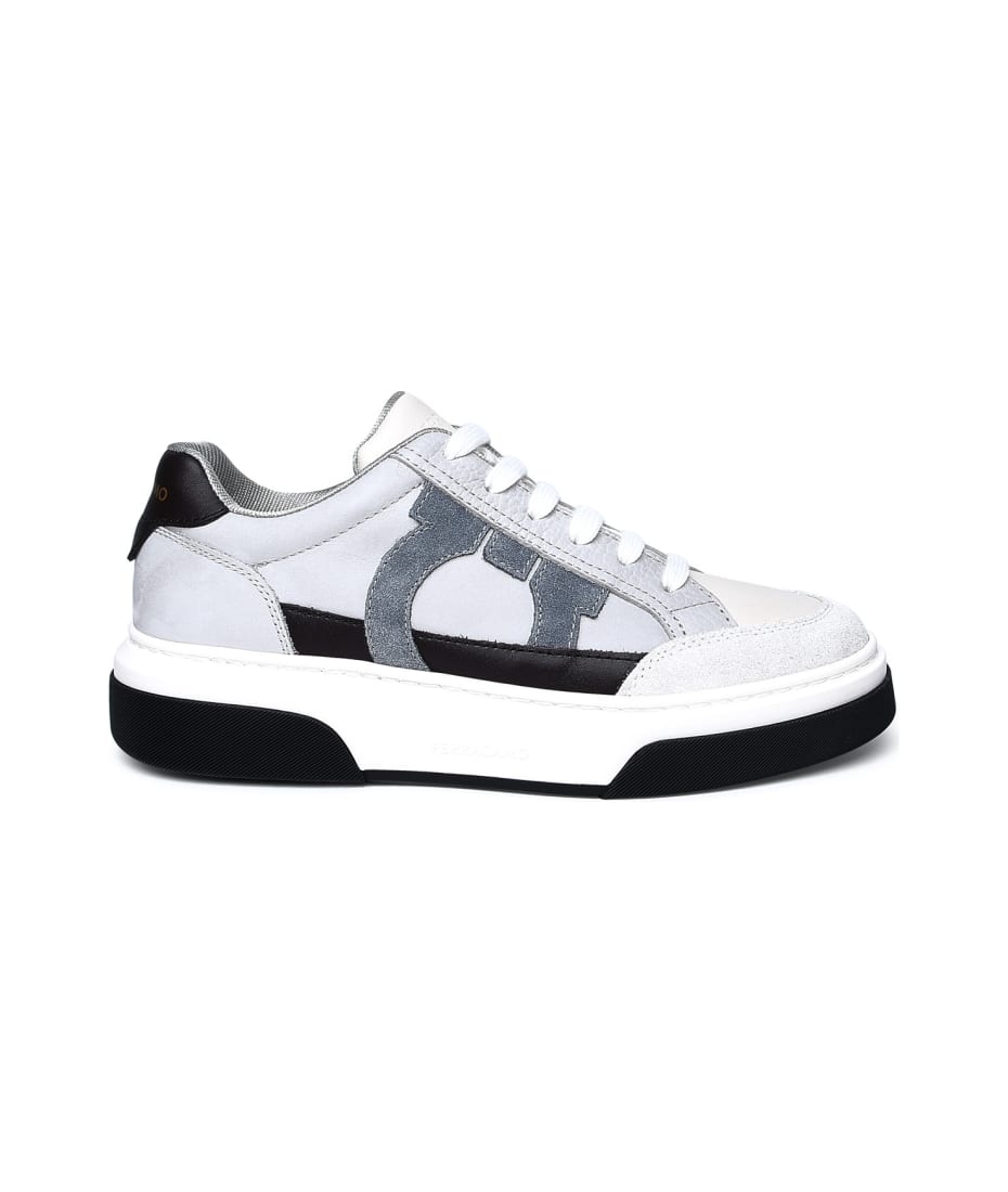 スニーカー Salvatore Ferragamo Multicolor Nappa Leather Sneakers Salvatore Ferragamo Multicolor Nappa Leather Sneakers