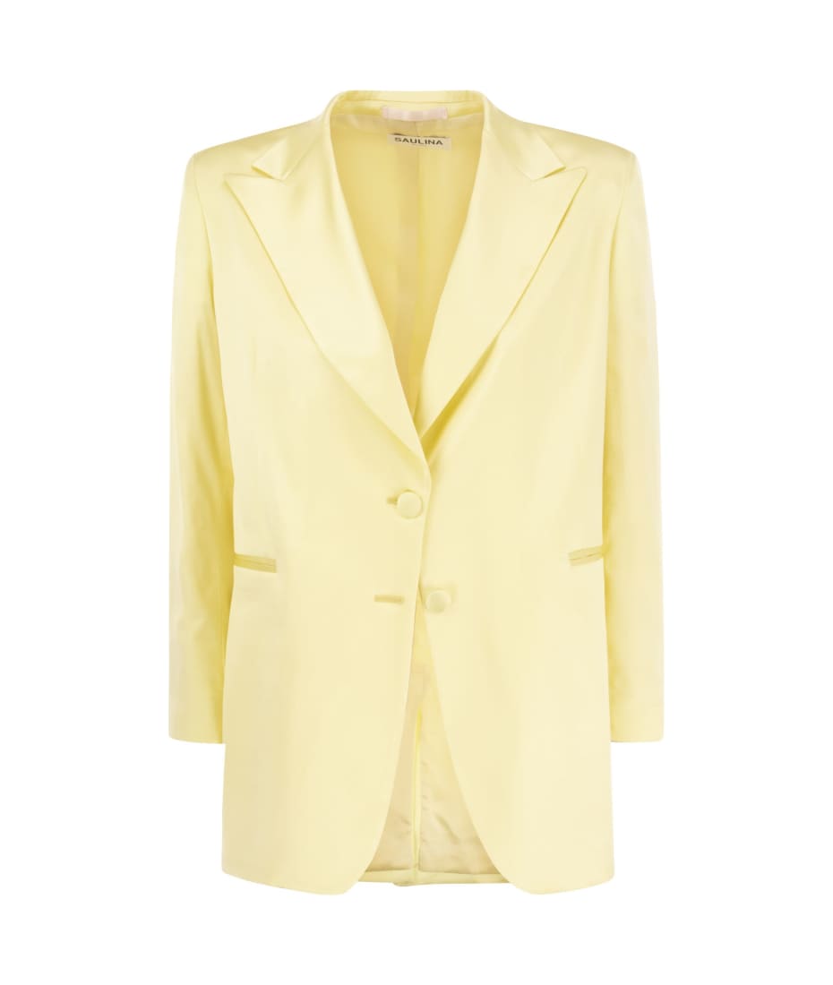 スーツ Saulina AGNESE - Two-button viscose blend blazer Saulina Milano Agnese - Two-button Viscose Blend Blazer