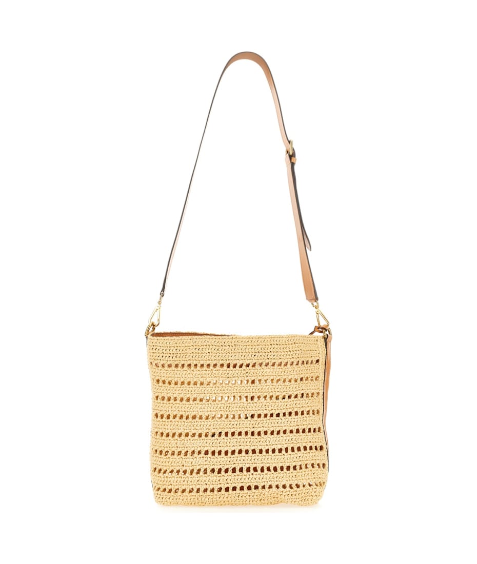 【送料&関税込】Etro Perforated Raffia Shoulder Bag Etro Perforated Raffia Shoulder Bag | italist