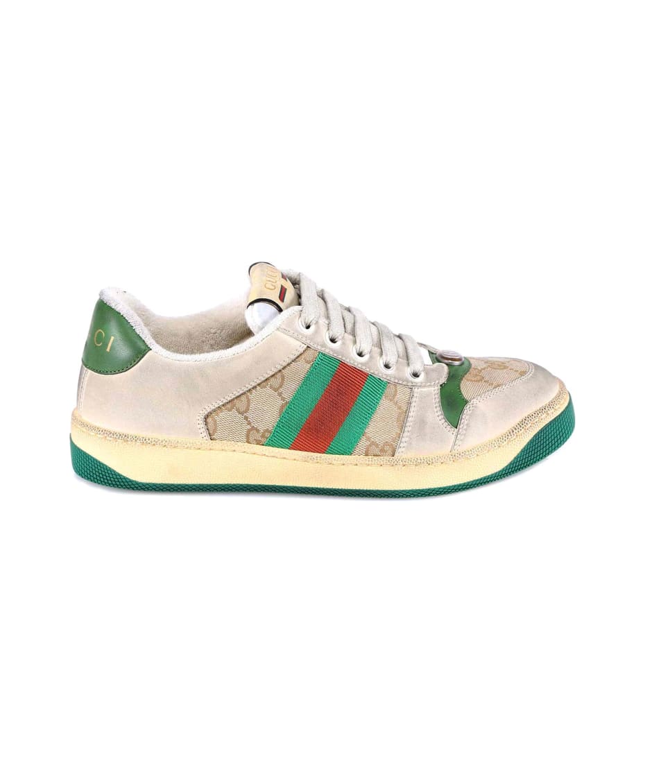 スニーカー GUCCI SNEAKERS WHITE/BEIGE グッチ──最旬ベストバイ・アイテム | GQ JAPAN