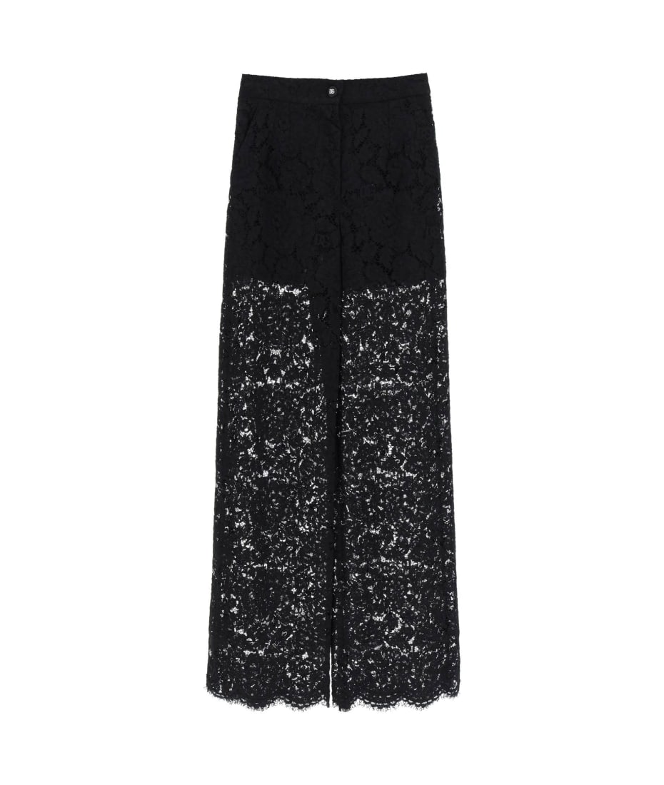 Dolce & Gabbana Stretch Lace Pants | italist