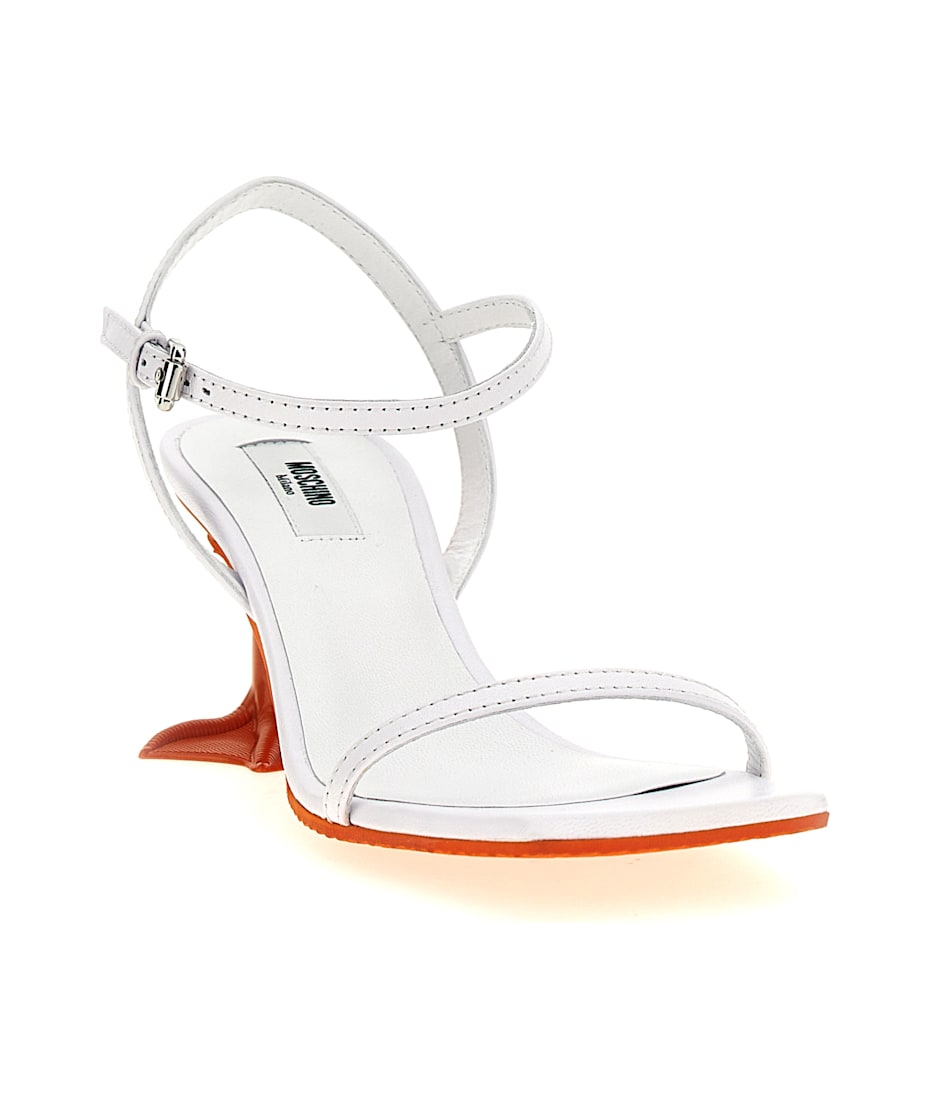 サンダル・ミュール MOSCHINO DUCK SANDALS Moschino 'duck' Sandals | italist
