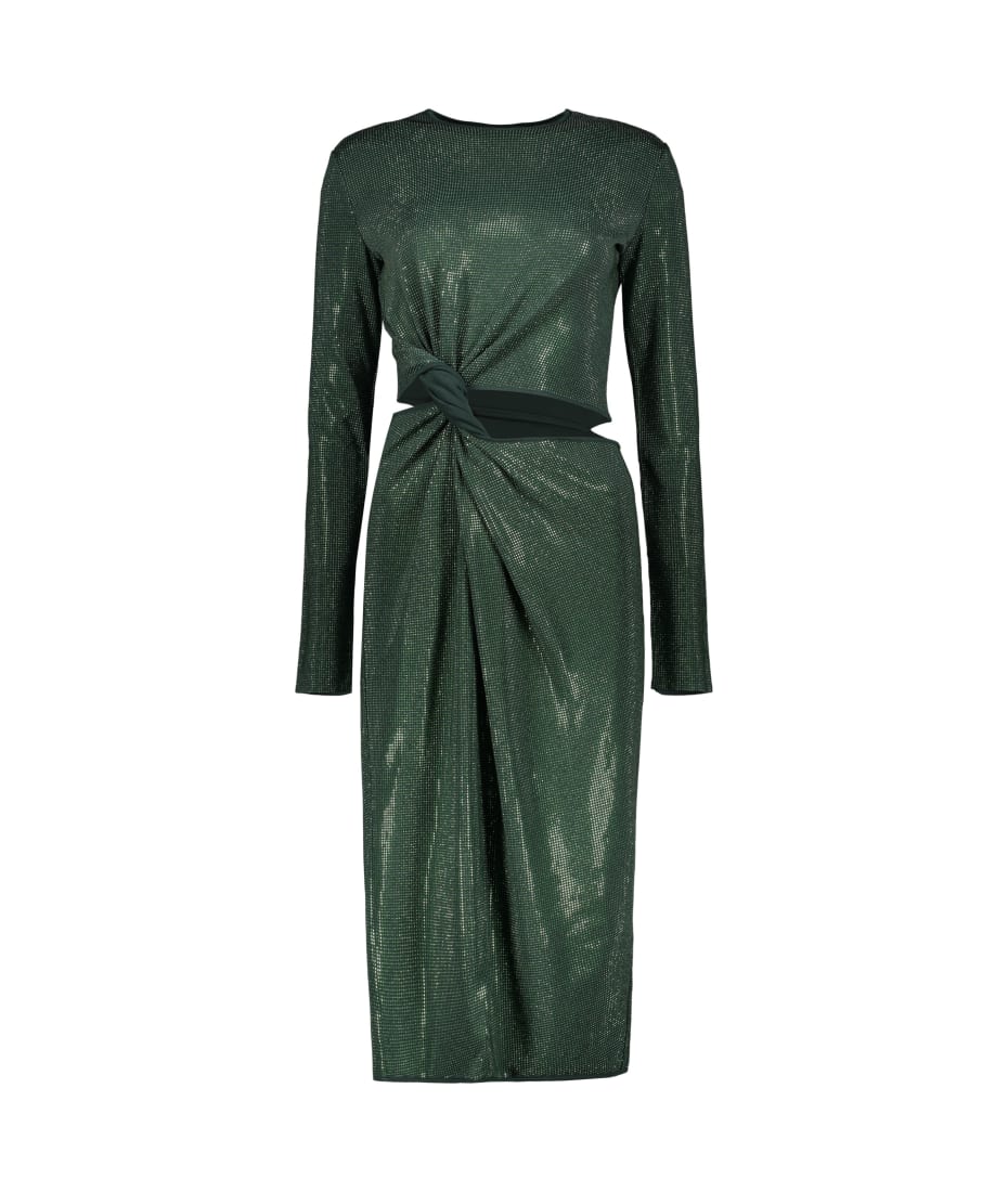 ボッテガヴェネタ Bottega Veneta Crystal Dress Bottega Veneta Crystal embellished sheer dress | The Fashion