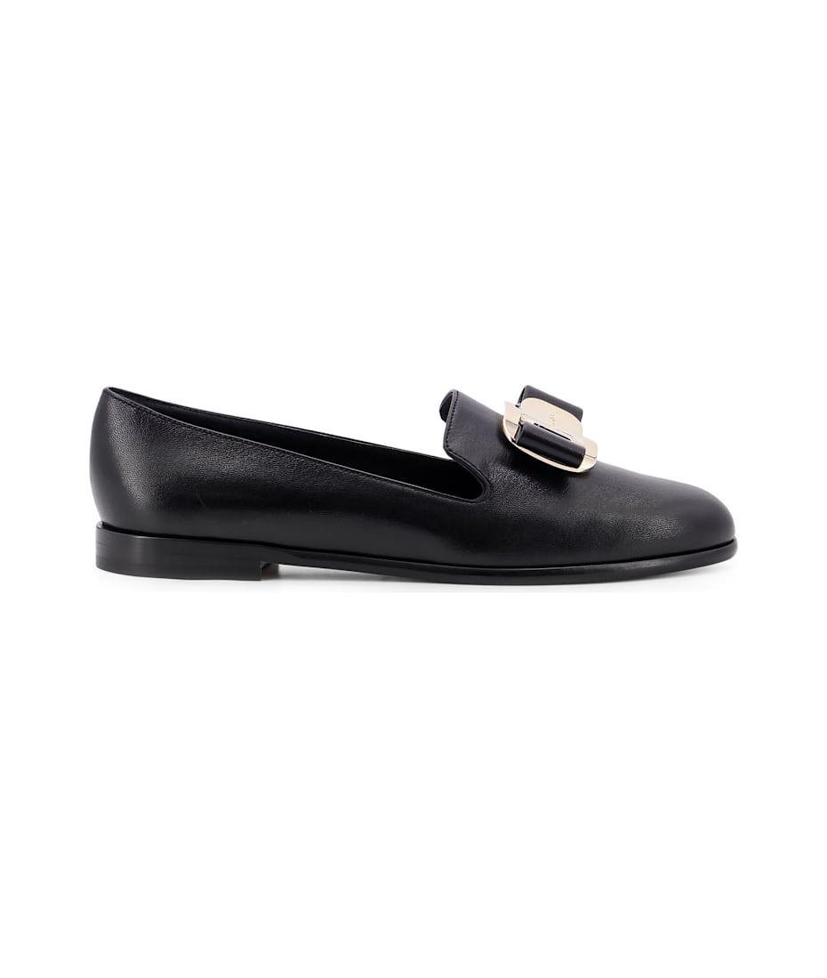 【関税&送料込】Ferragamo Zarina Leather Loafer Ferragamo Zarina Leather Loafer | italist