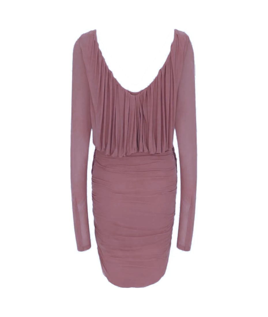 ワンピース SAINT LAURENT DRESSES Saint Laurent Short Draped Dress In Jersey | italist, ALWAYS