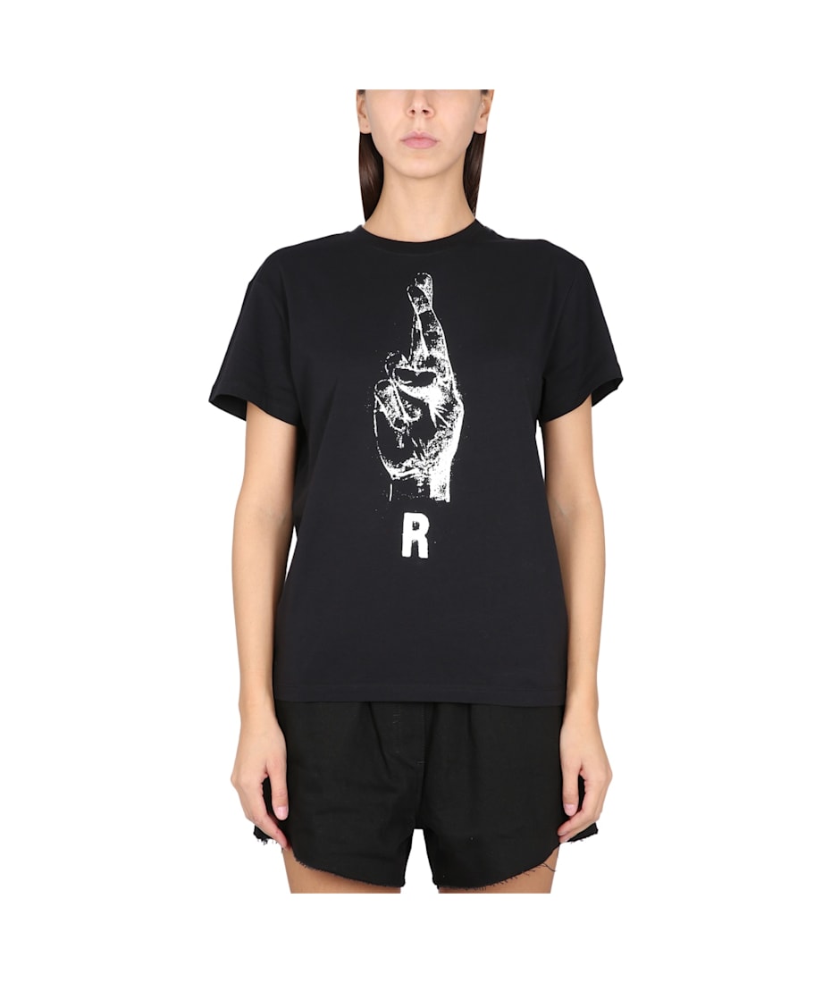 【送料&関税込】Raf Simons Crew Neck T-shirt Raf Simons Crewneck T-shirt | italist
