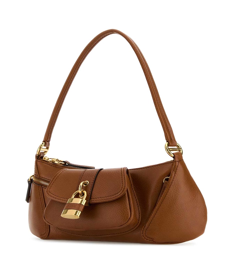 【関税&送料込】Chloe Caramel Leather The 99 Shoulder Bag Chloé Caramel Leather The 99 Shoulder Bag | italist, ALWAYS
