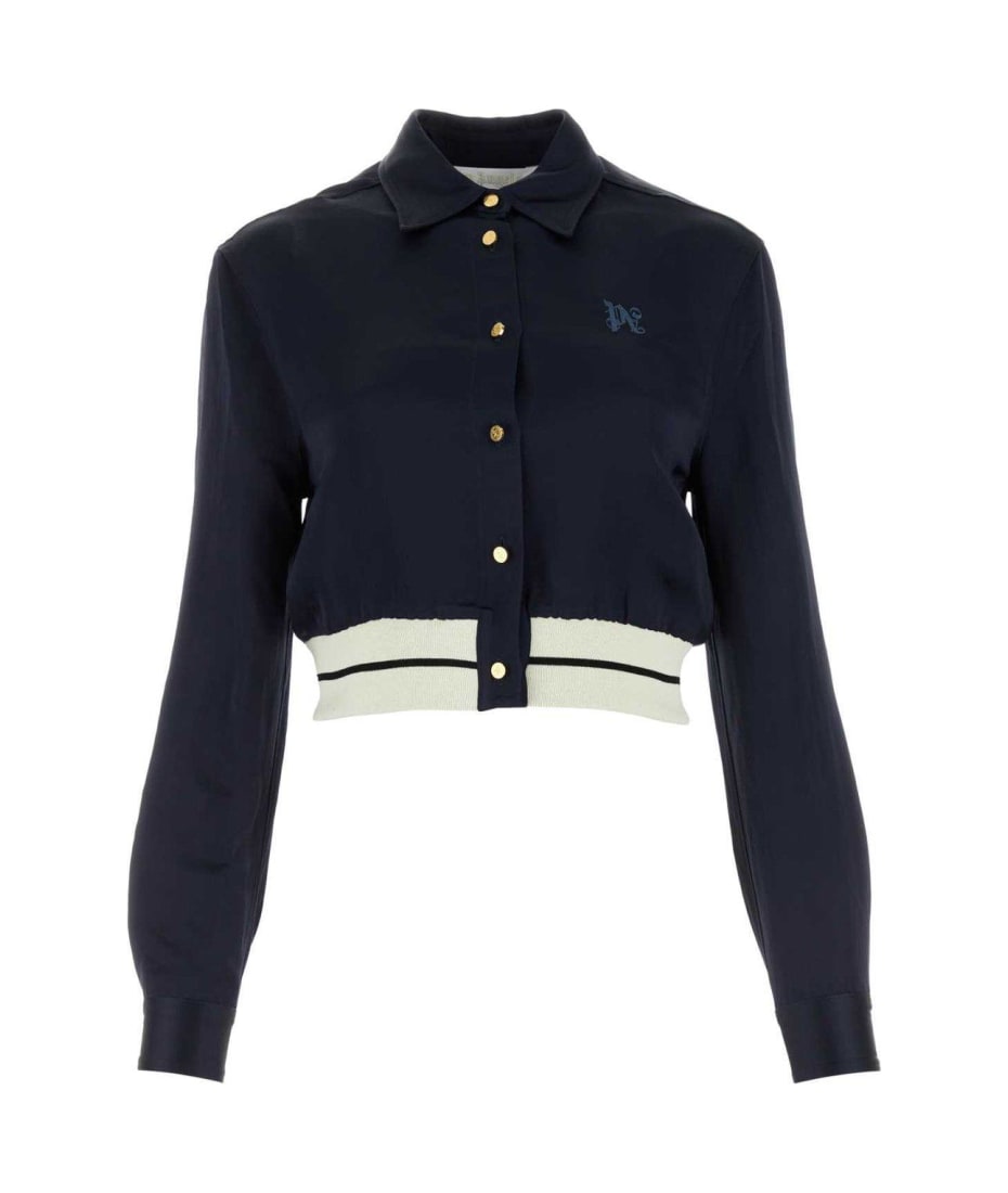 Palm Angels Linen Blend Shirt | italist