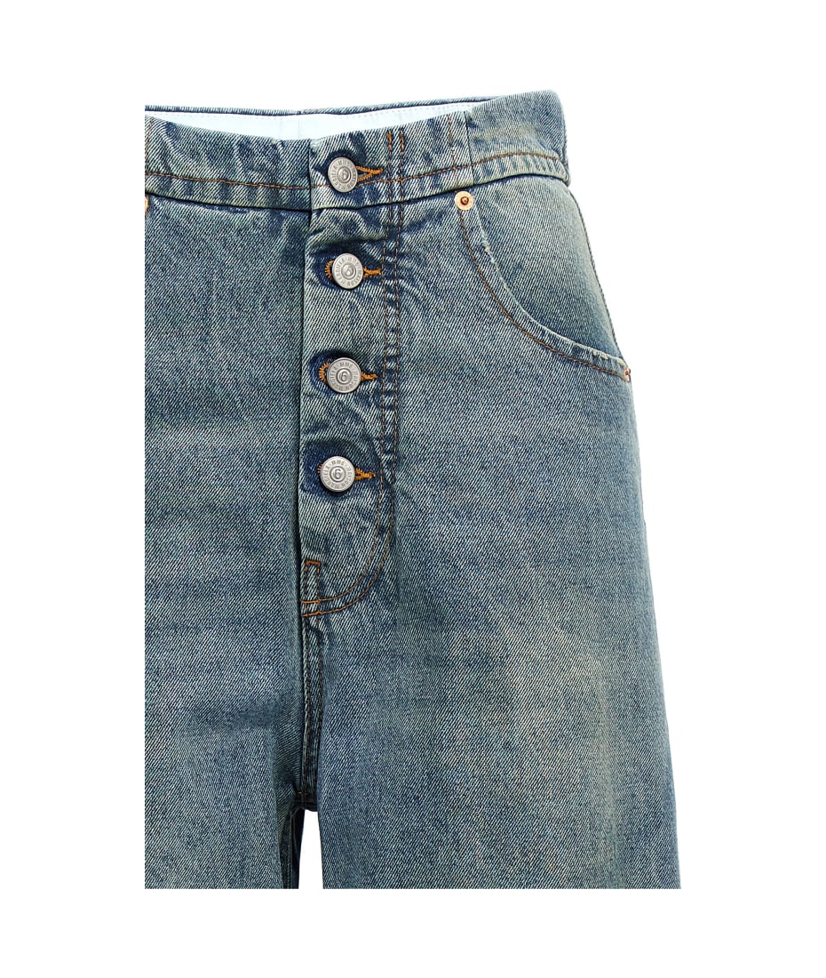 MM6 Maison Margiela Carrot Denim Jeans | italist