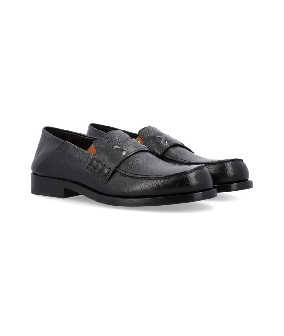 MAISON MARGIELA | CAMDEN LOAFERS BLACK スリッポン Maison Margiela - Camden Loafer | HBX - Globally Curated