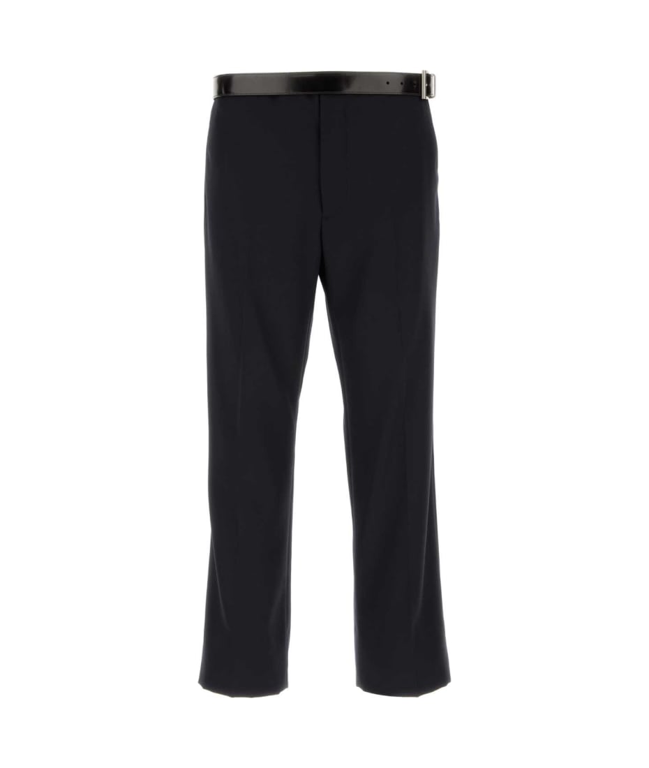 【送料&関税込】Prada Midnight Blue Wool Cigarette Pant Prada Midnight Blue Wool Cigarette Pant | italist