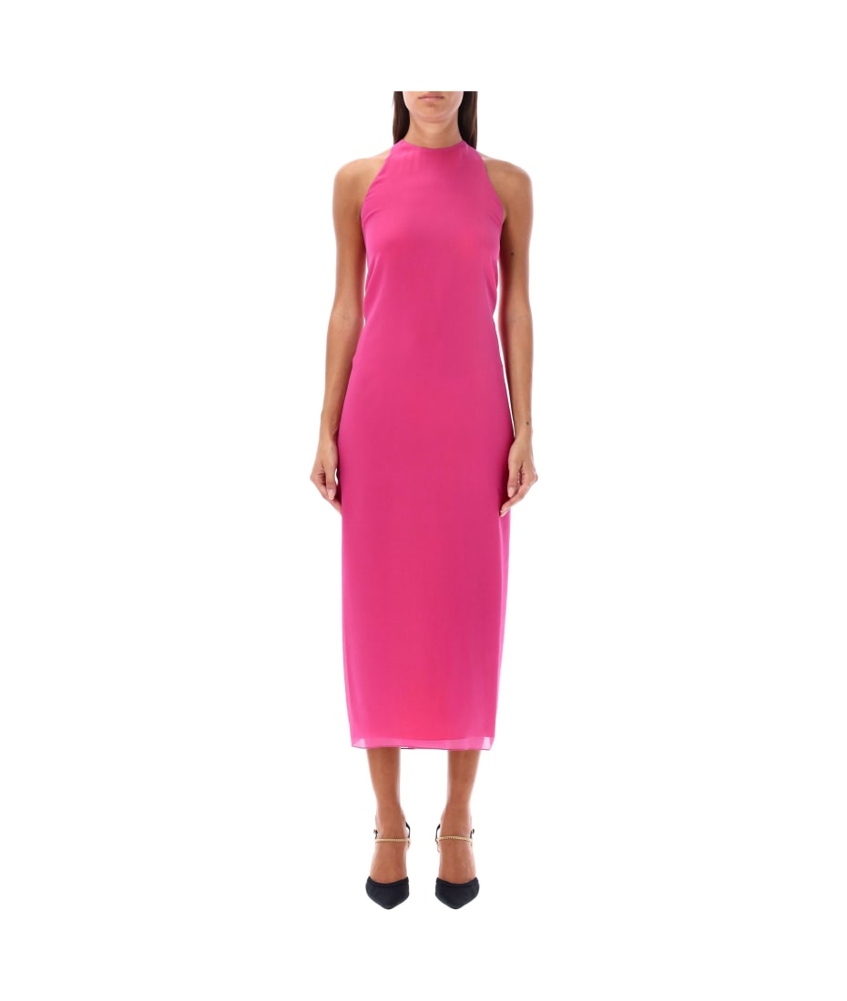ワンピース FENDI Fuchsia Silk Dress Fendi Fuchsia Silk Dress | italist