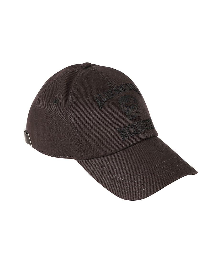 ハット alexander mcqueen 'Varsity Skull' cap Alexander McQueen Varsity Skull Cap | italist