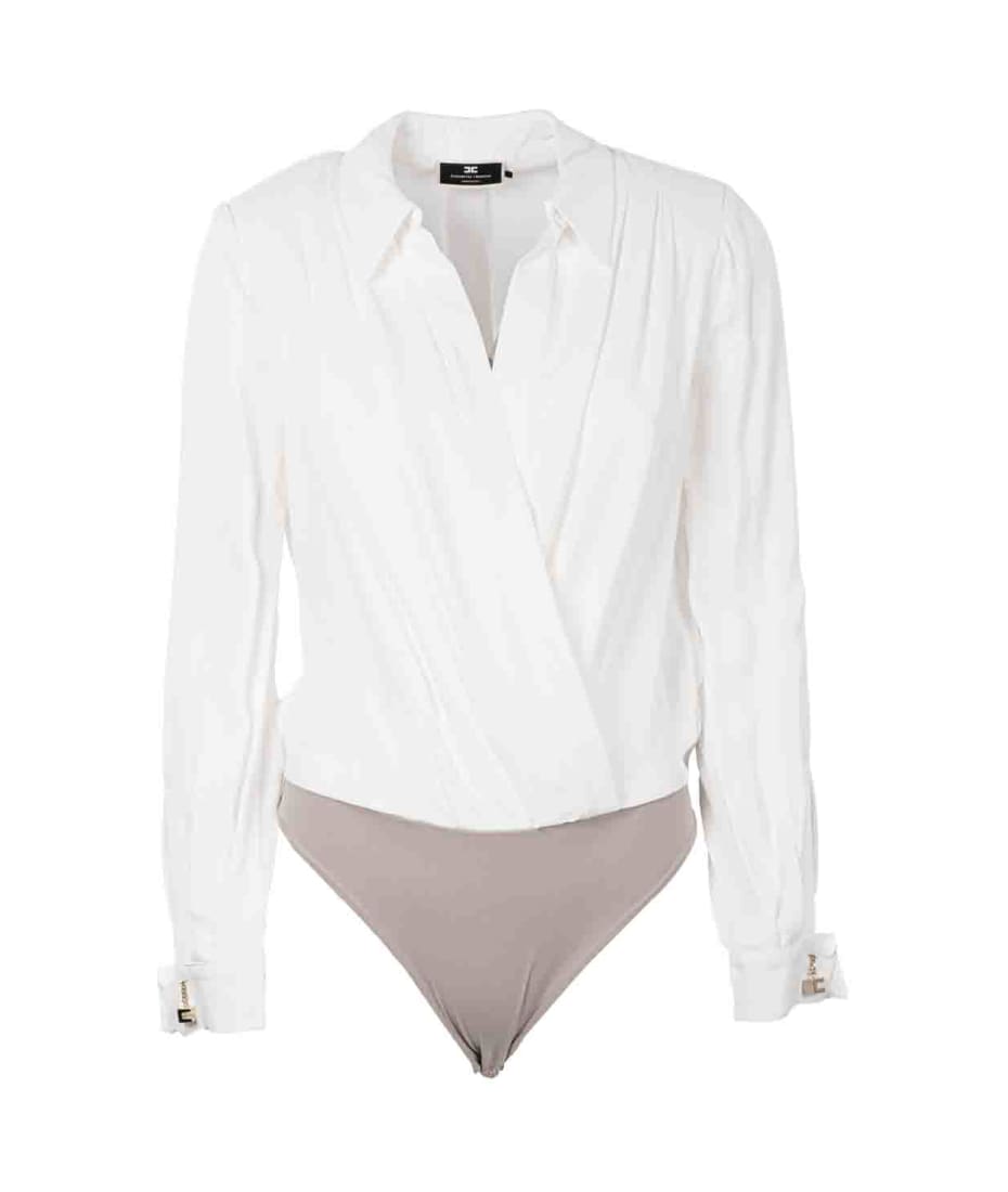 Bodysuit-style blouse  Elisabetta Franchi® Outlet