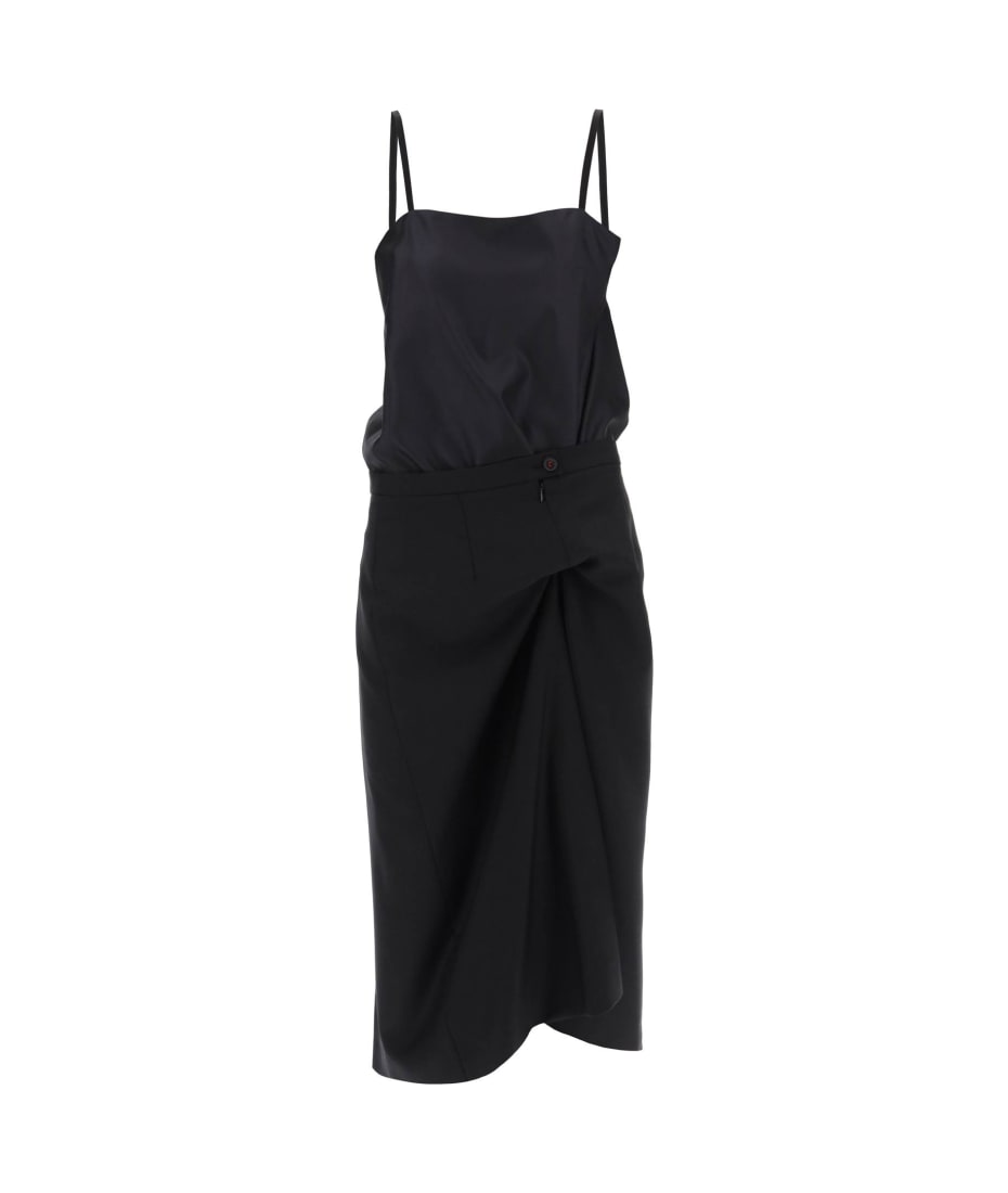 【送料&関税込】Maison Margiela Wool Blend Midi Dress Maison Margiela Wool Blend Midi Dress | italist