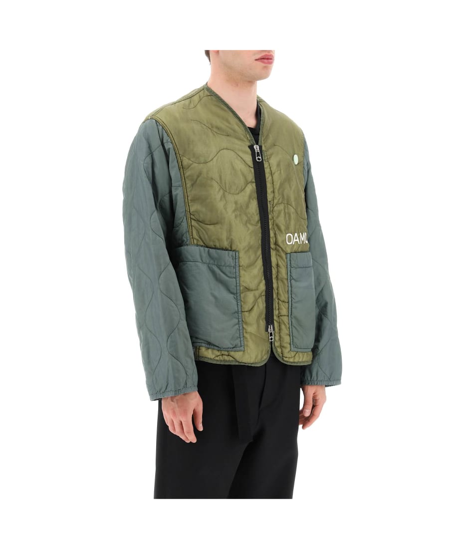 OAMC 'peacemaker' Quilted Liner Jacket | italist