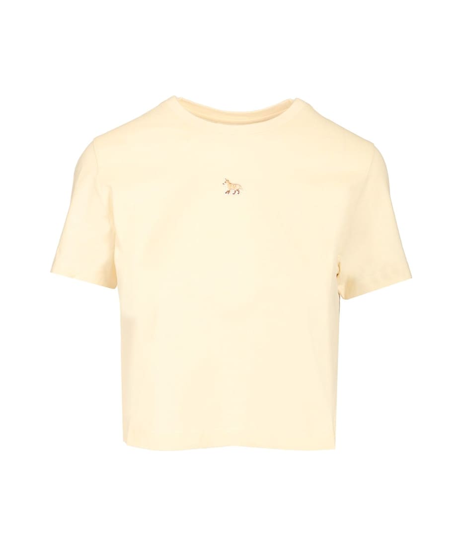 【関税&送料込】Maison Kitsune Crop T-Shirt Maison Kitsuné Crop T-shirt | italist
