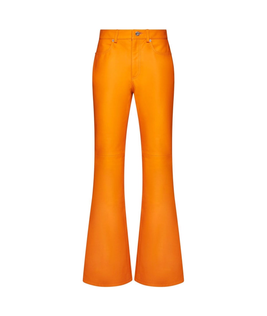 【送料&関税込】J.W. Anderson High-waisted Leather Bootcut T J.W. Anderson High-waisted Leather Bootcut Trousers